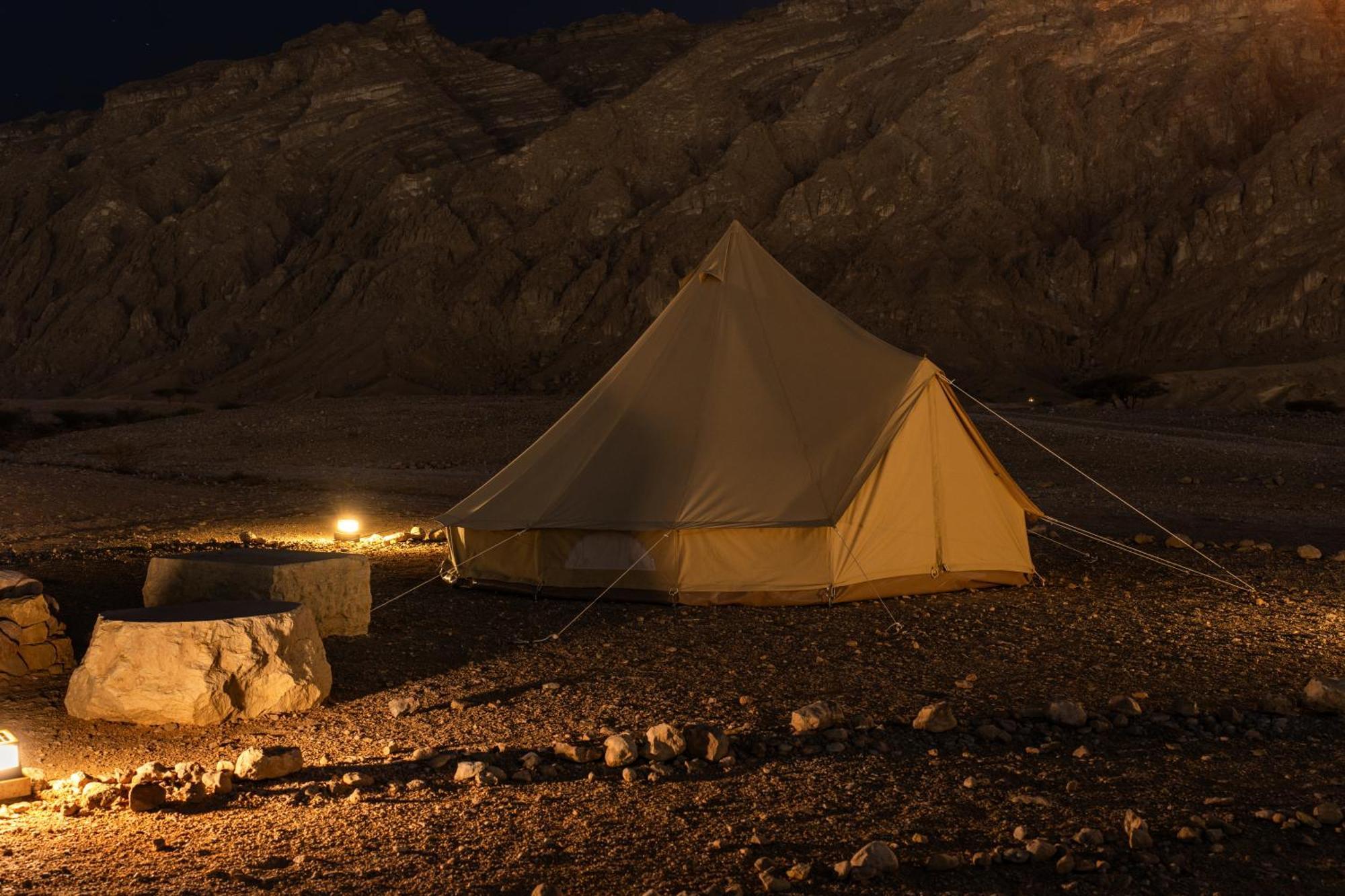 Pura Eco Retreat, Jebel Hafit Desert Park Ал Айн Екстериор снимка