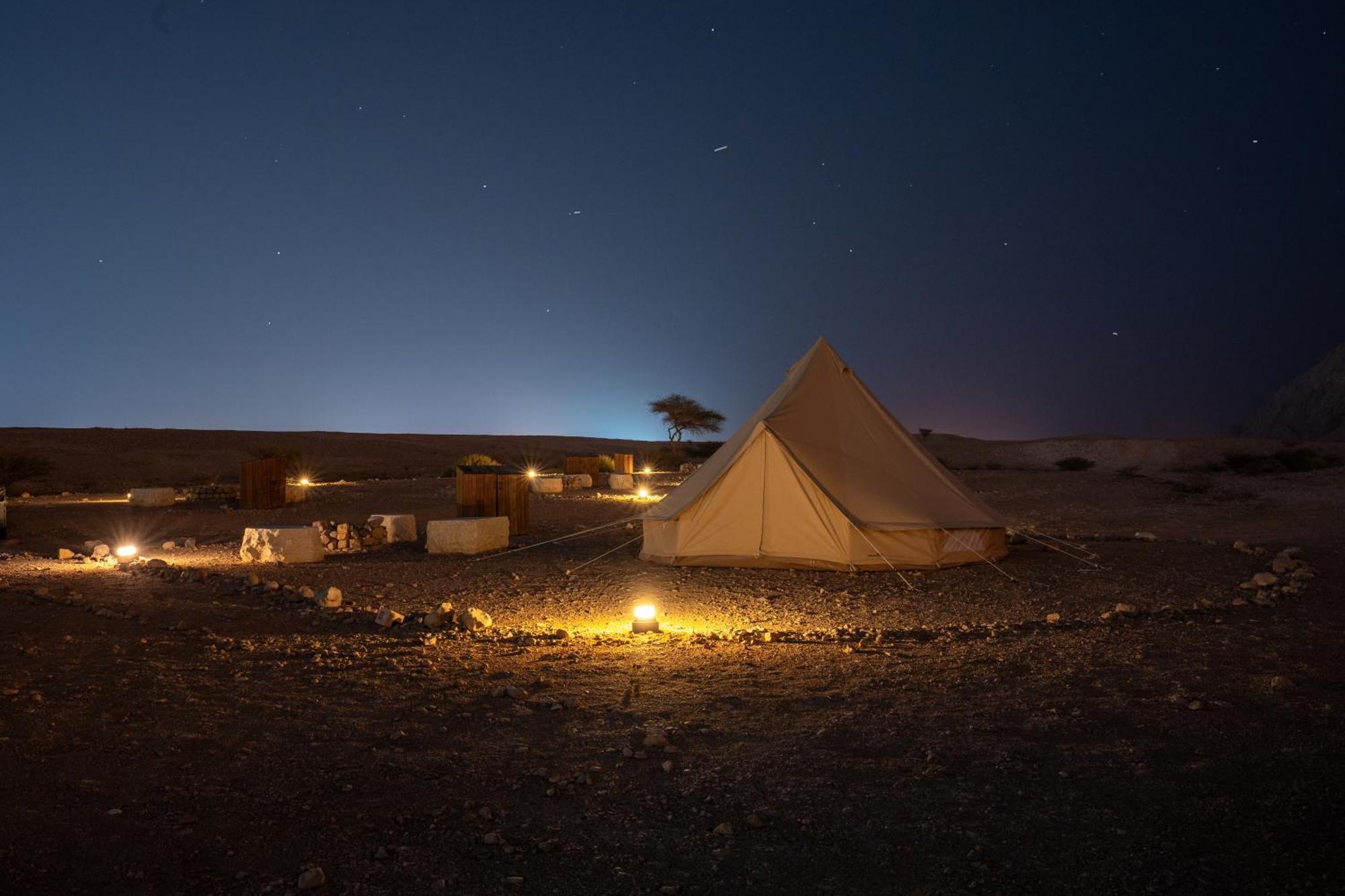 Pura Eco Retreat, Jebel Hafit Desert Park Ал Айн Екстериор снимка