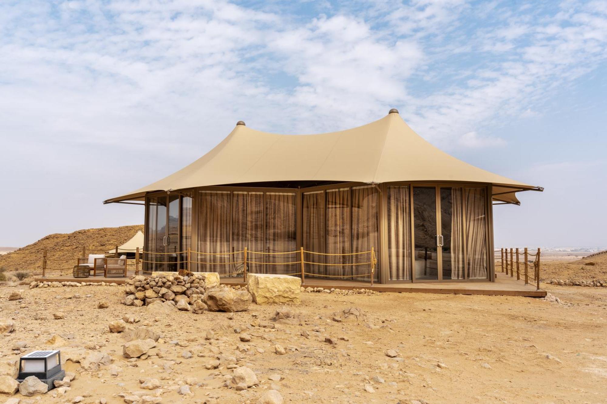 Pura Eco Retreat, Jebel Hafit Desert Park Ал Айн Екстериор снимка