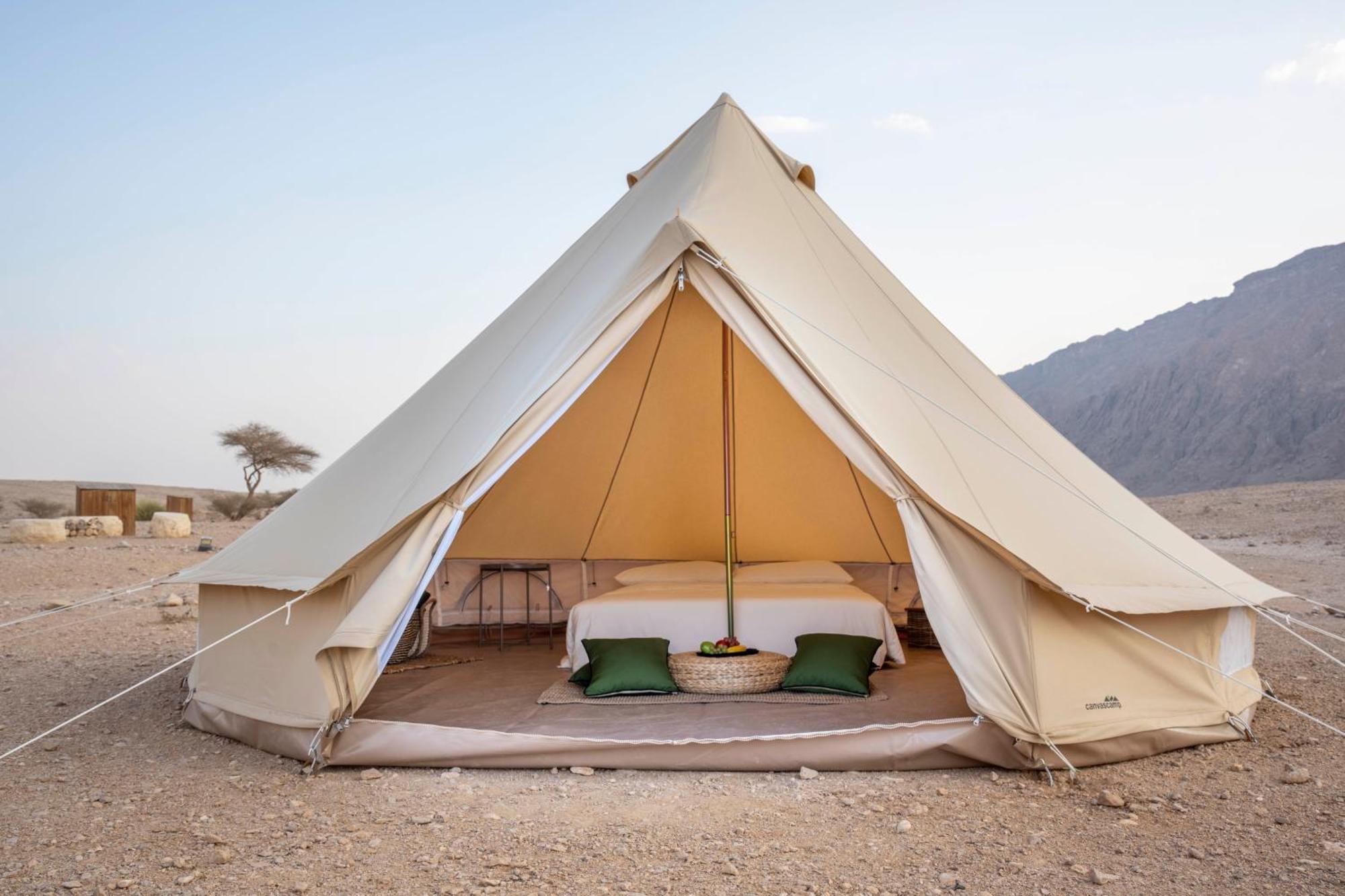 Pura Eco Retreat, Jebel Hafit Desert Park Ал Айн Екстериор снимка
