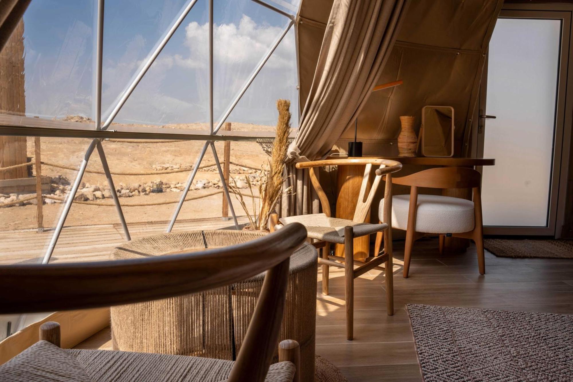 Pura Eco Retreat, Jebel Hafit Desert Park Ал Айн Екстериор снимка