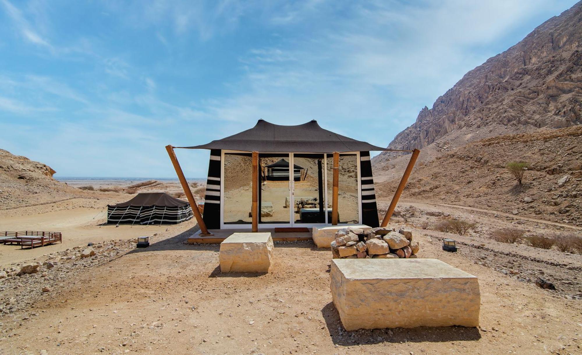 Pura Eco Retreat, Jebel Hafit Desert Park Ал Айн Екстериор снимка
